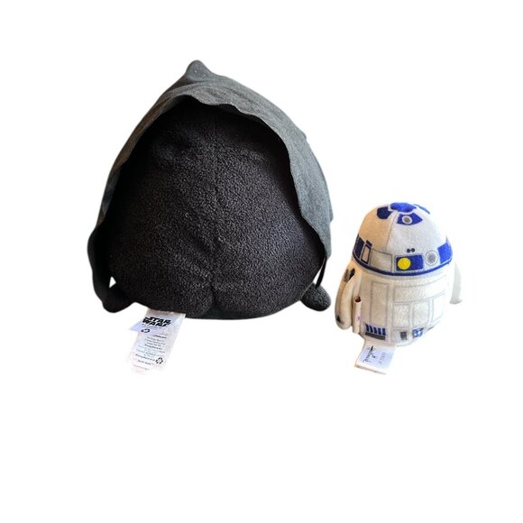 COPY - STAR WARS DISNEY Plush Darth Vader & HALLMARK Itty Bittys R2D2 Droid - Picture 2 of 10